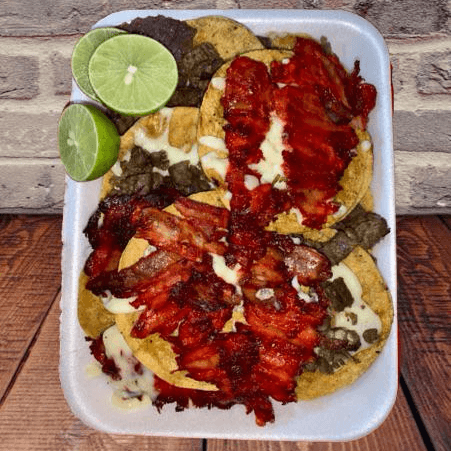 Tacos de Bistec con Queso