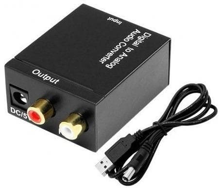 Convertidor De Audio Digital A Analogo Optico