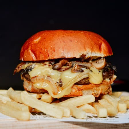 Hamburguesa Suiza