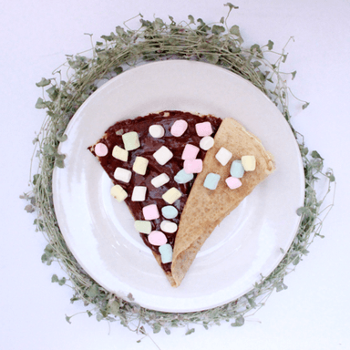 HD Crepa NUTELLA con Malvaviscos