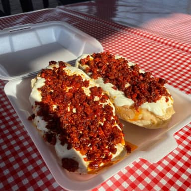 Molletes con Longaniza