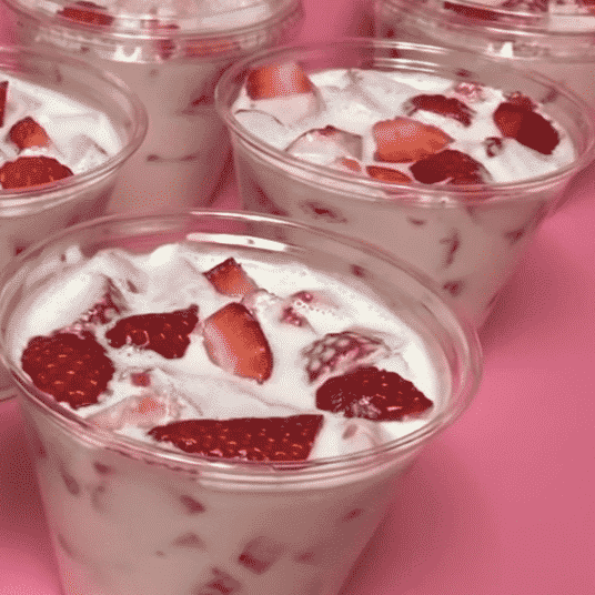 Fresas con Crema