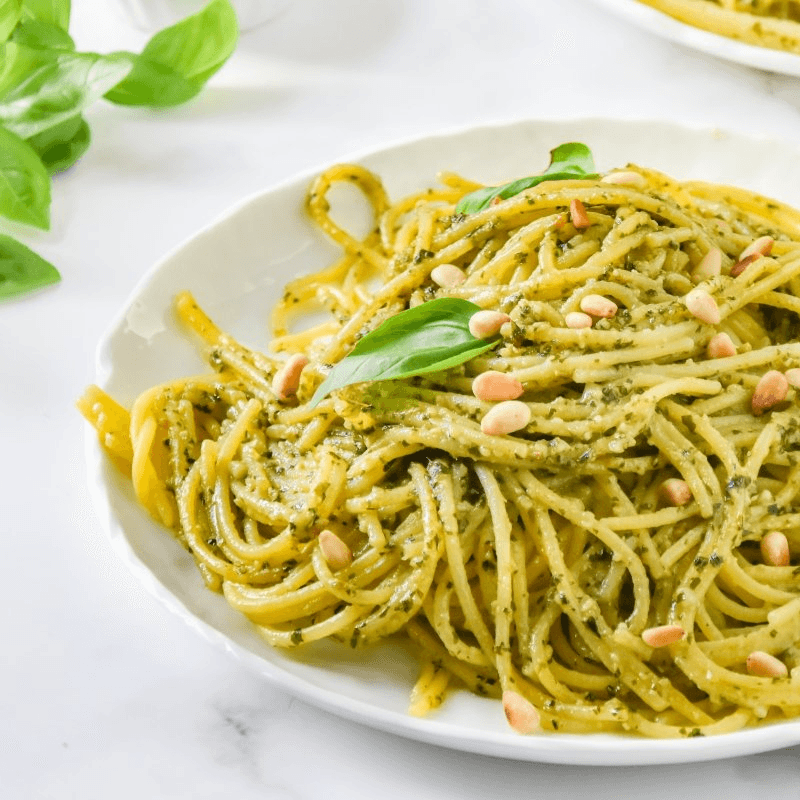 Pasta Italiana Al Pesto