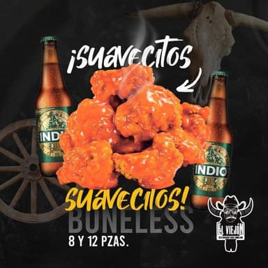 Boneless 8 Piezas