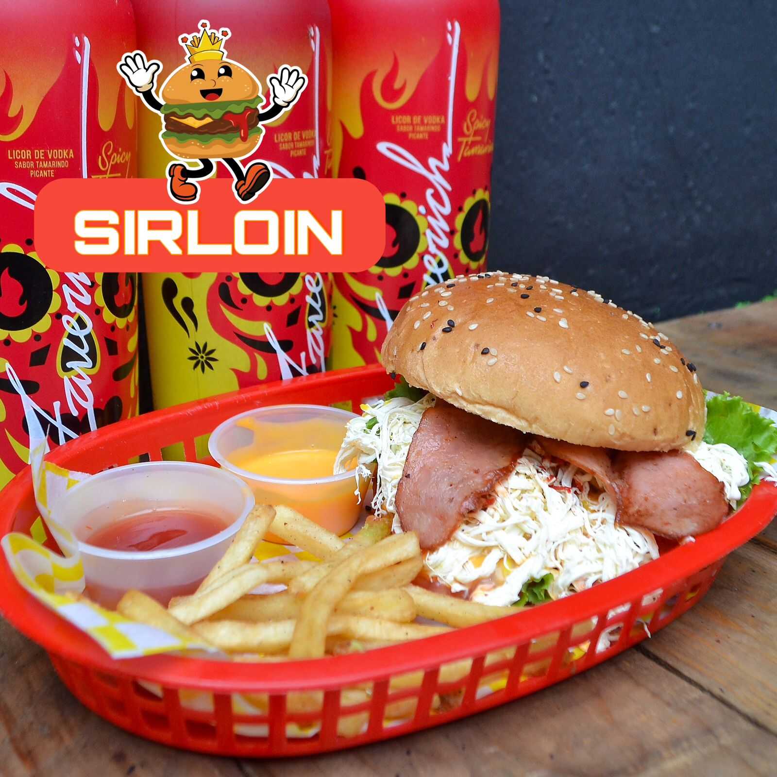 Hamburguesa Sirloin