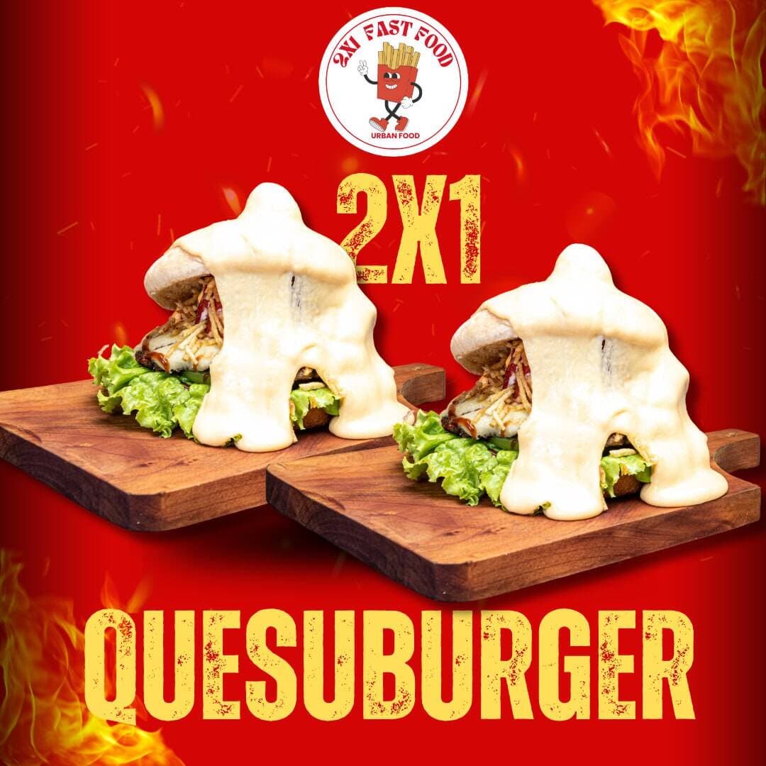 2 X 1 Queso Burger