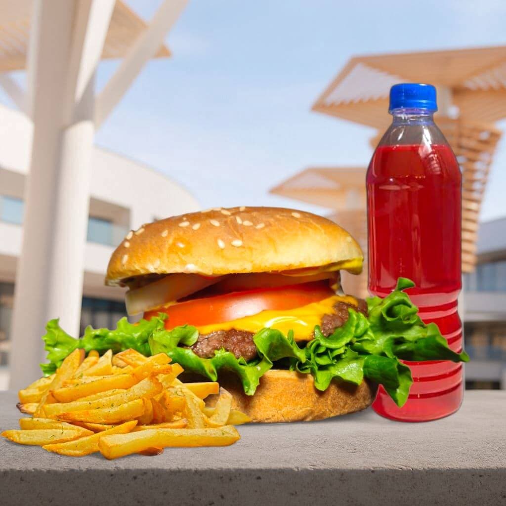 Combo La Clási-K ¼ De Libra -   🍔+🍟+🥤