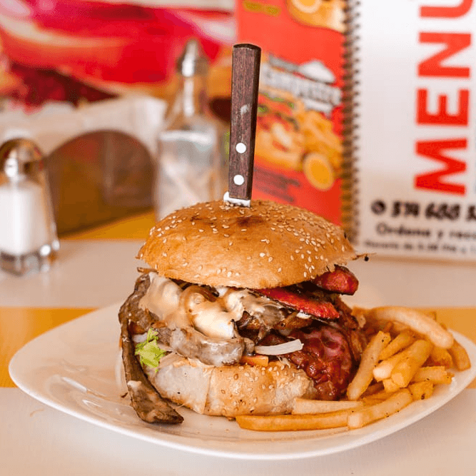 Hamburguesa de Camarón