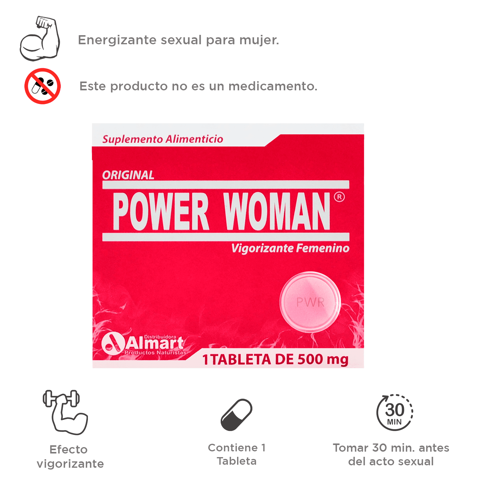 POWER WOMAN 1 PIEZA
