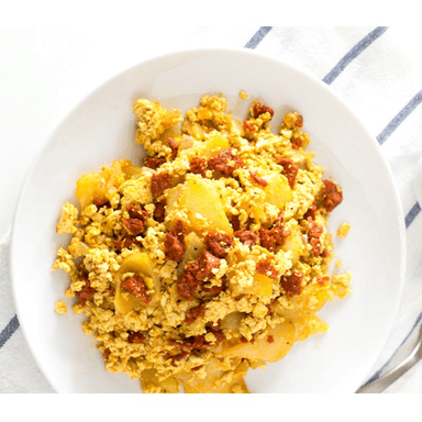 Huevos con Longaniza