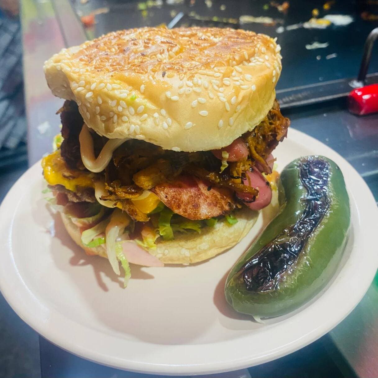 Hamburguesa Cubana