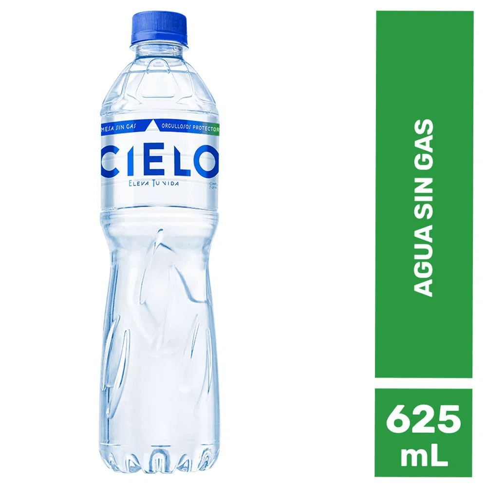 Agua Cielo Sin Gas 625m