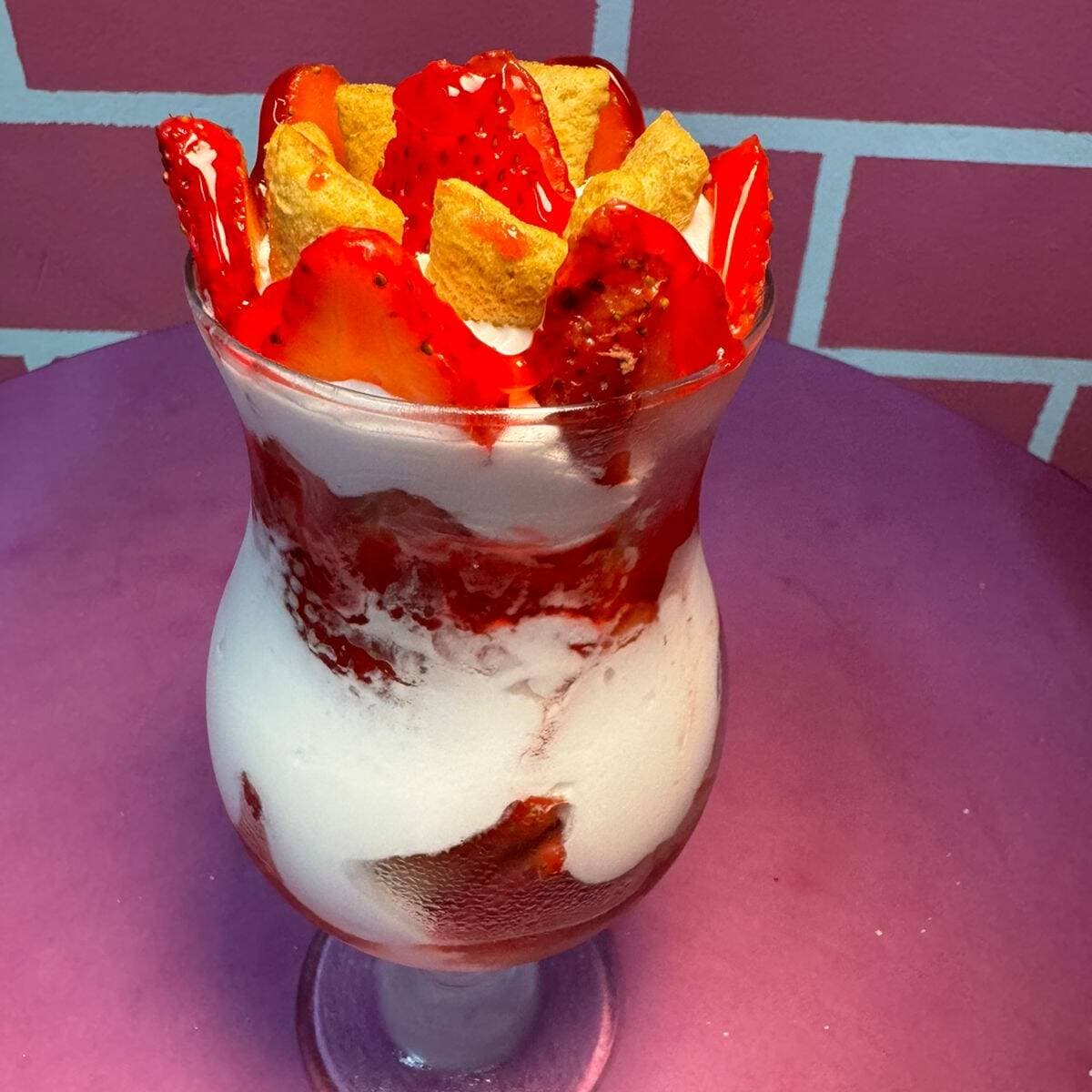 Fresa con Crema