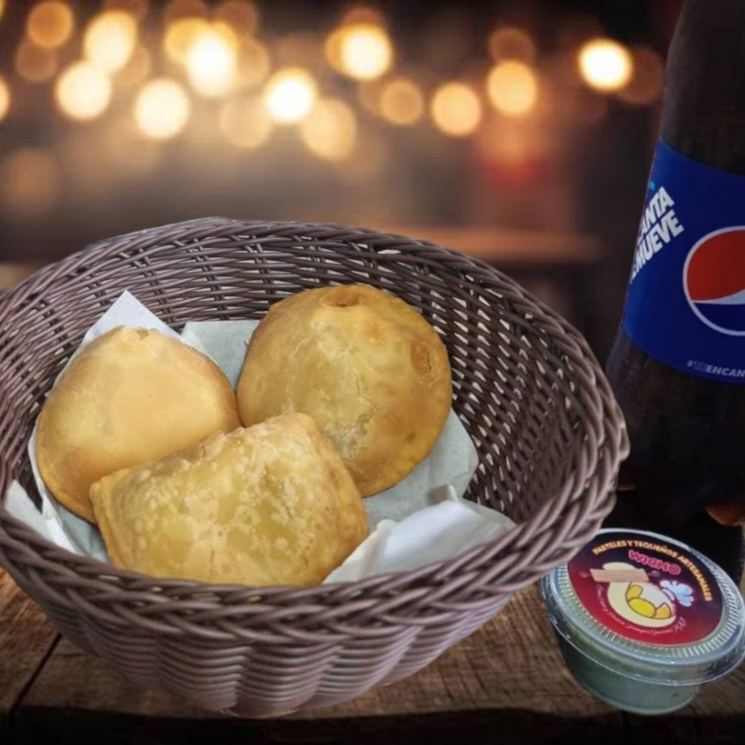 Combo #1 ( 3 Unds. Grandes + Bebida + Crema )