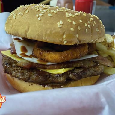 Hamburguesa Wester con Papas (SOLO DIDI)