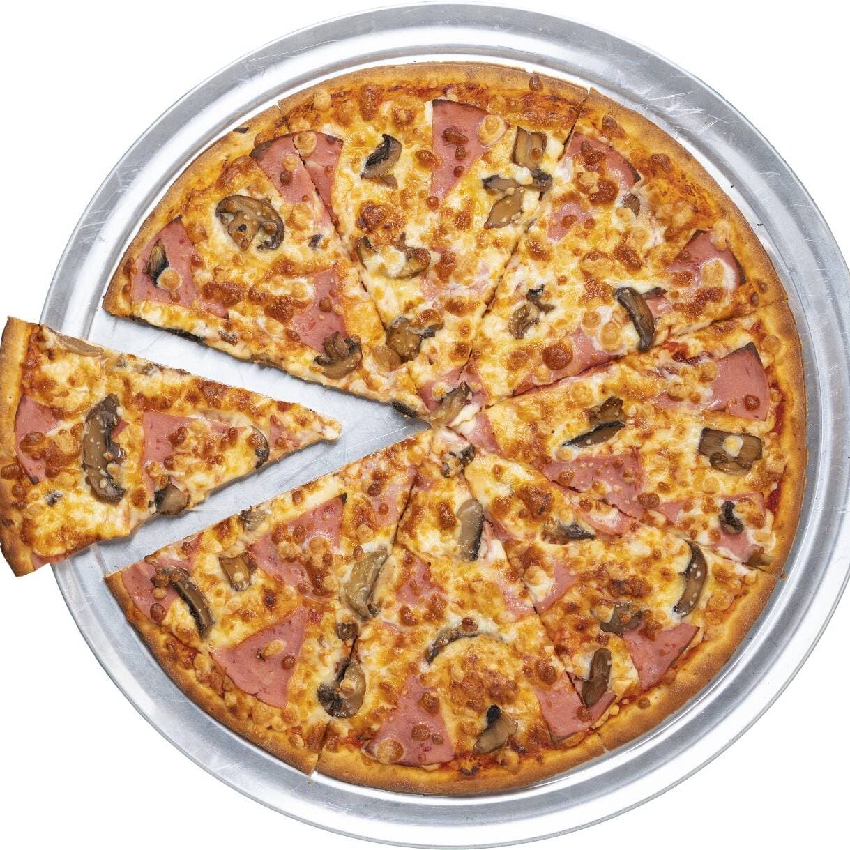 Pizza Tipica (jamon y Champiñon)