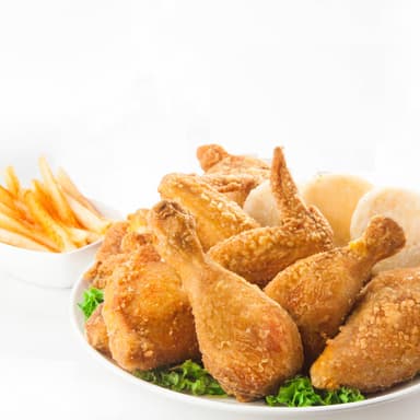 1 Pollo + 2 Acompañamientos