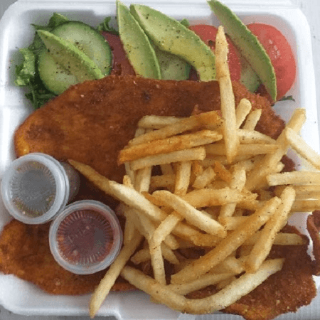 Milanesa de pollo