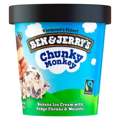 Ben Jerrys Chunky Monkey (473ml)