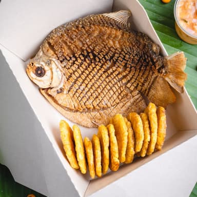 Palometa con Patacones