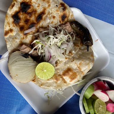 TACO DE HARINA DE PUERCO