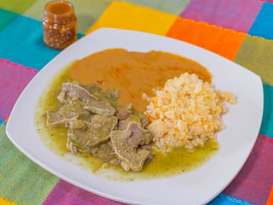 Lengua en Salsa Verde