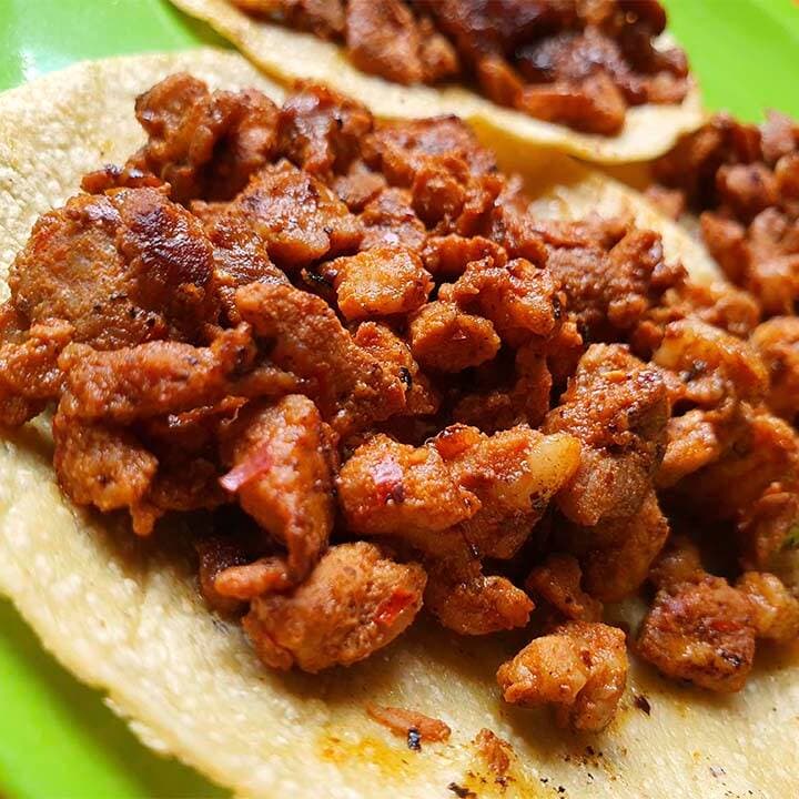 Taco de Maíz de Pastor