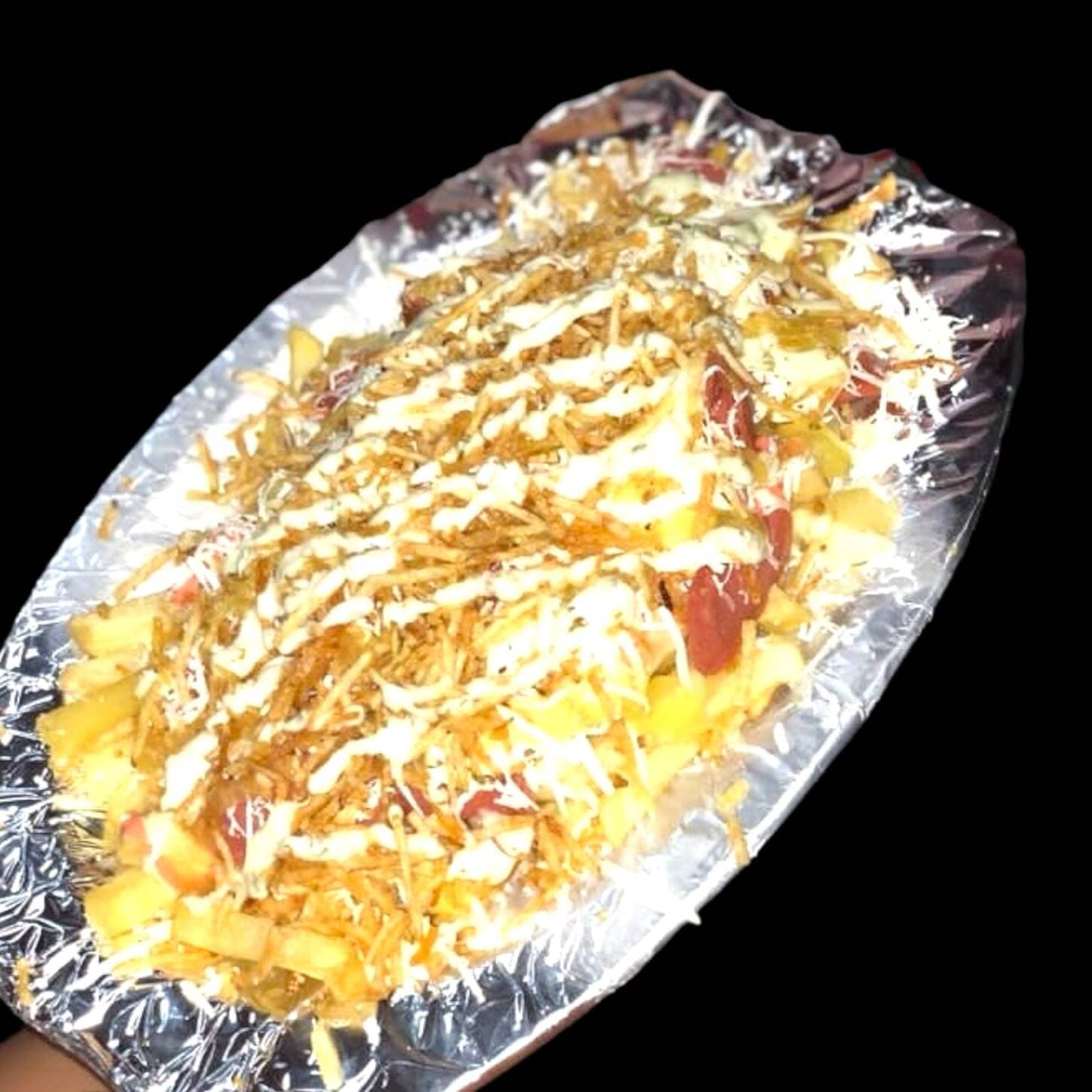 Salchipapa Americana, Ando Gratinada
