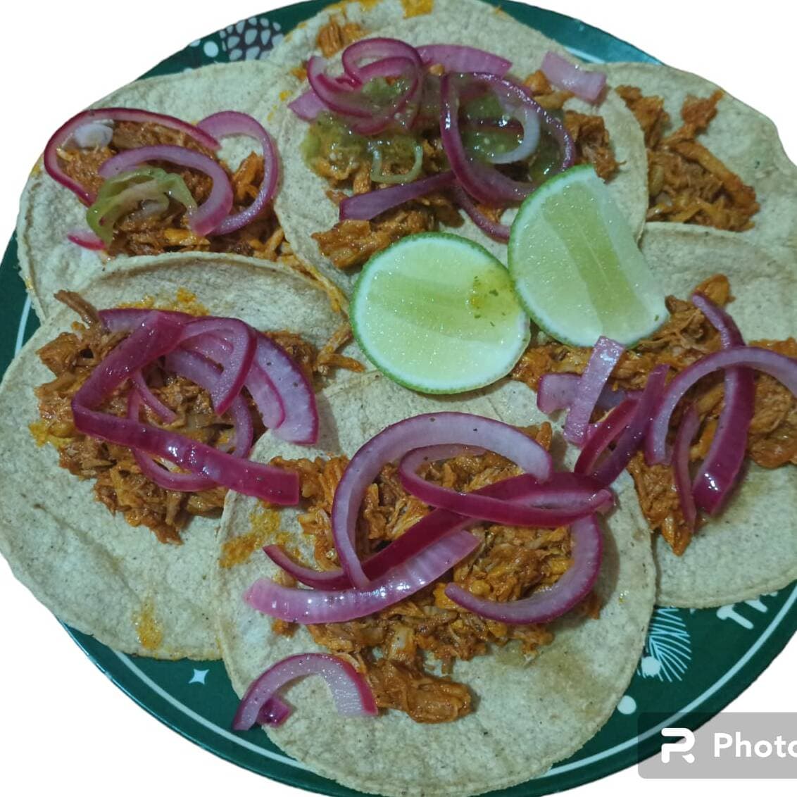 ORDEN DE 5 TACOS DE COCHINITA