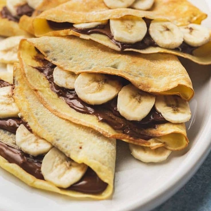 Nutella y platano