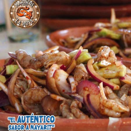 Aguachile en Salsa Especial de la Casa (Negra)