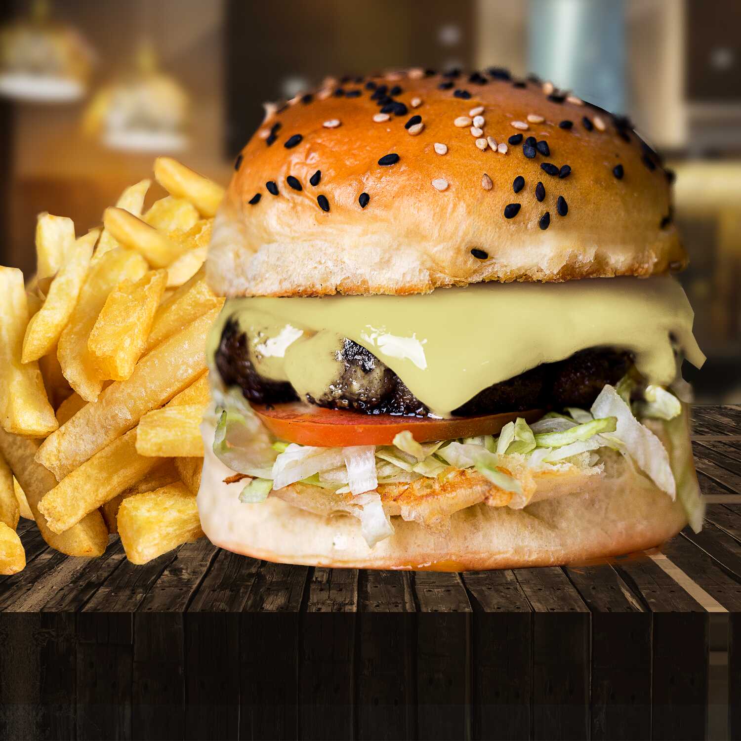HAMBURGUESA CLÁSICA