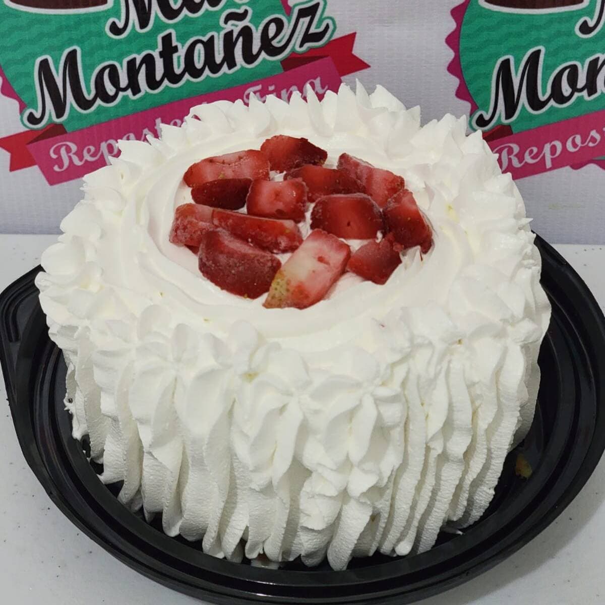 Mini Pastel Fresas 5 Personas