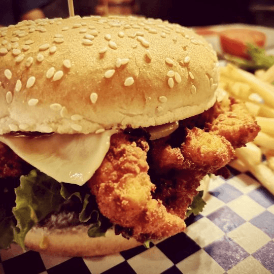Hamburguesa Pechuga Crujiente