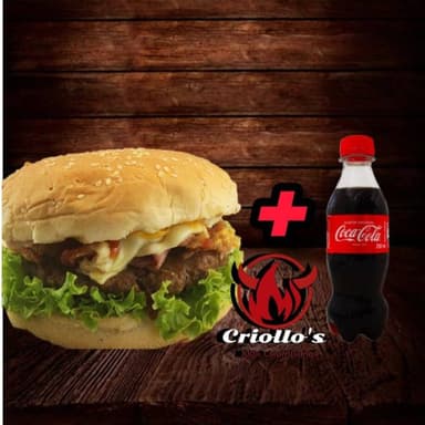 COMBO HAMBURGUESA + GASEOSA