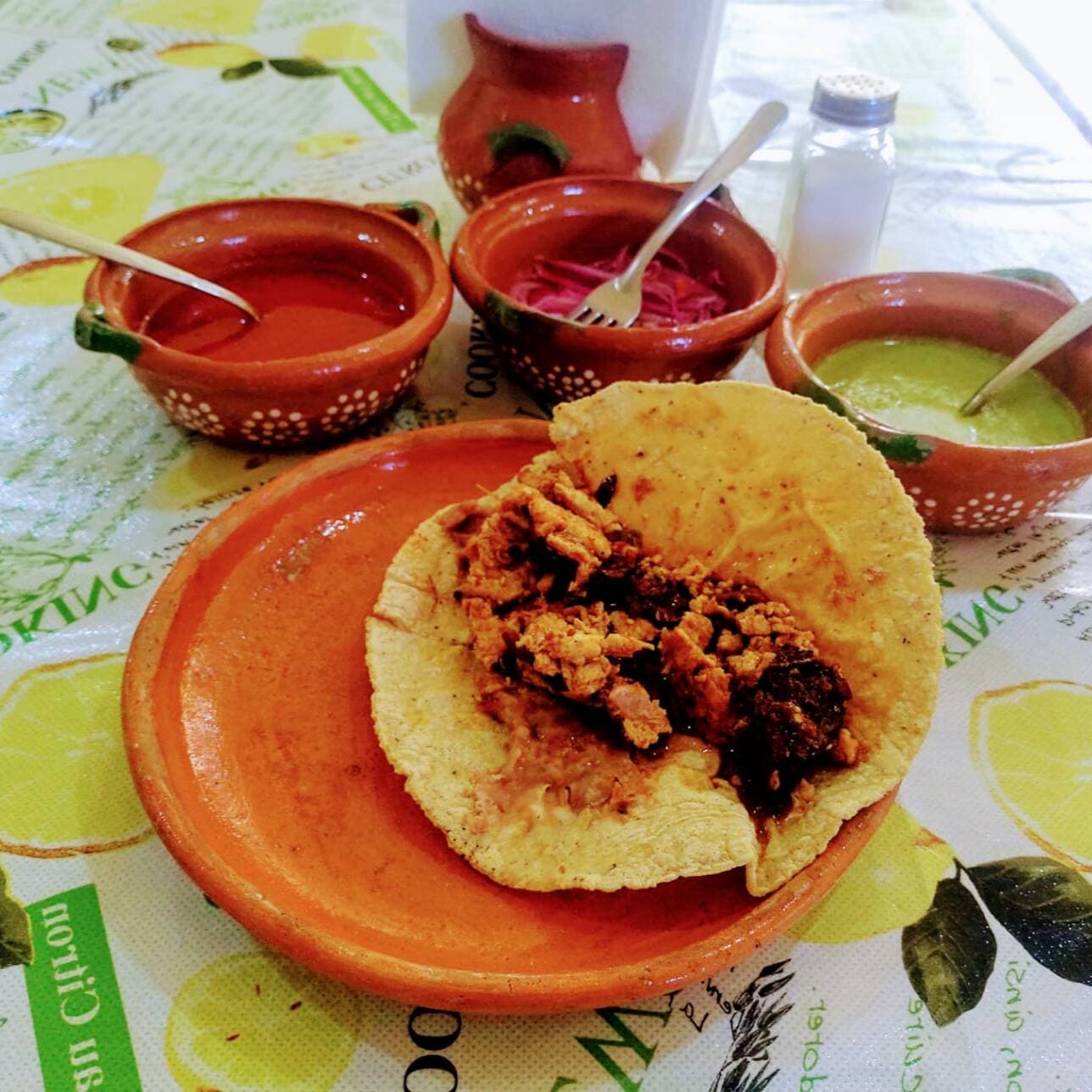 Taco De Masa Recien Echa