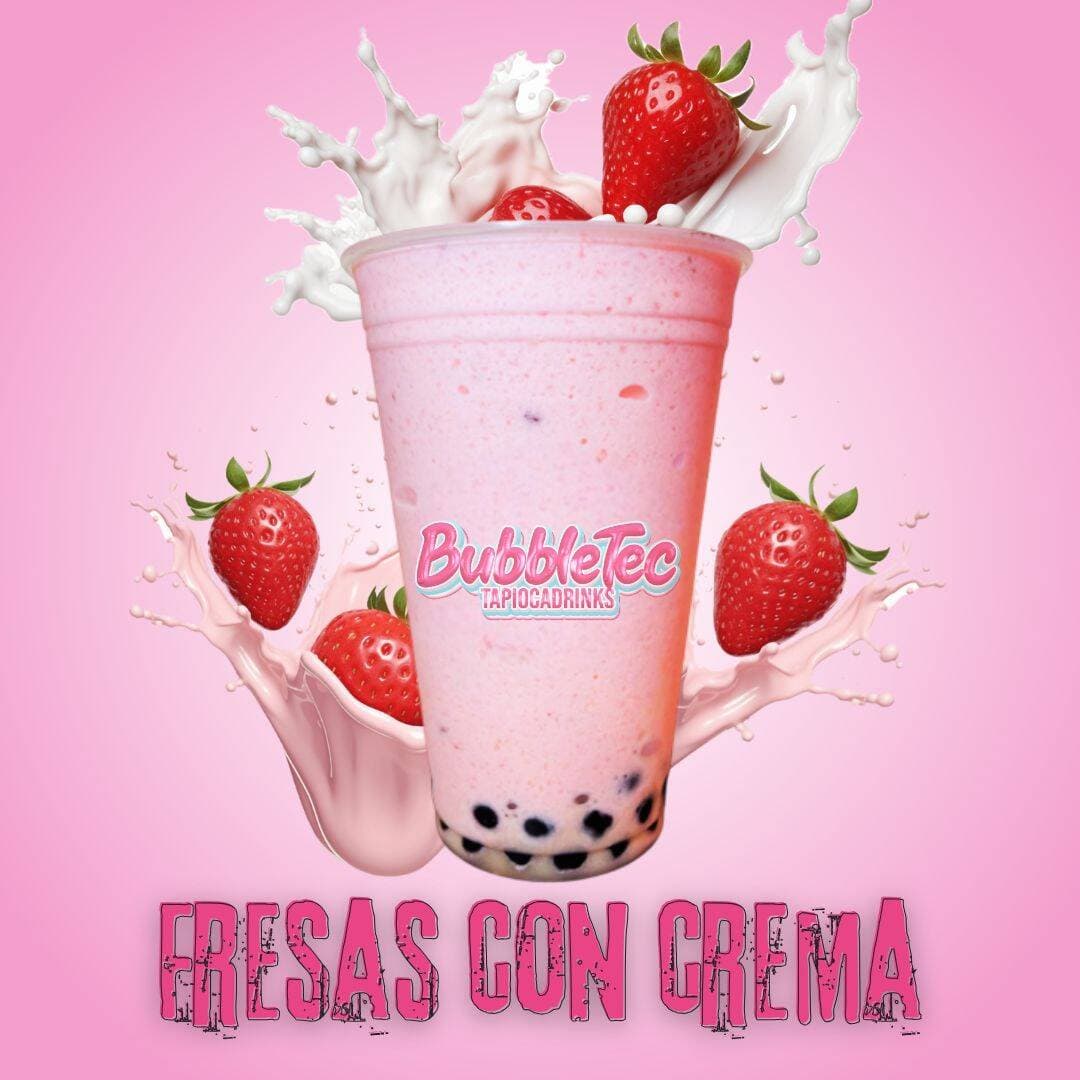 Fresas con Crema