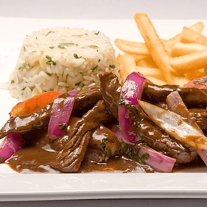 Lomo Saltado de Bistec