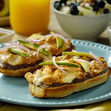 Molletes de Campechanos