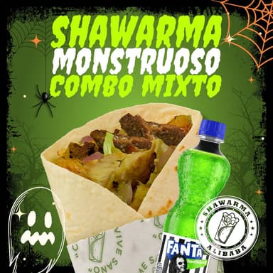 Shawarma Monstruoso Mixto