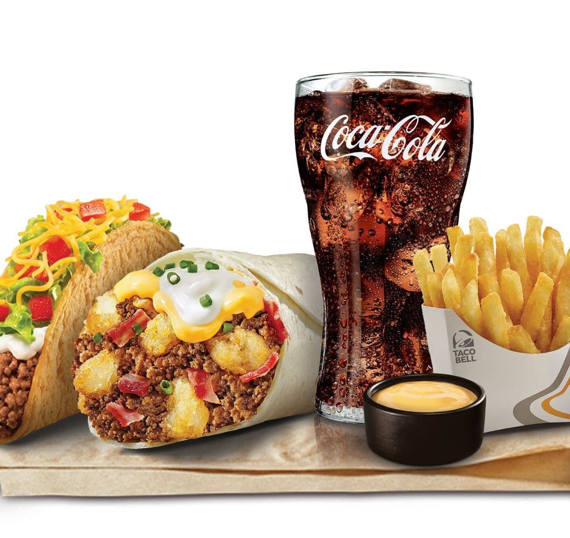 Combo de Bacon Cheddar Burrito