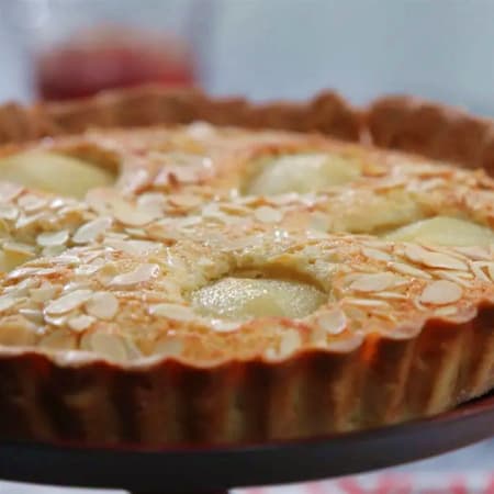 Tarta de Pera con Requesón