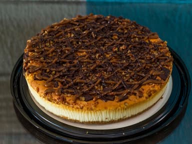 Cheescake de Cajeta con Chocolate