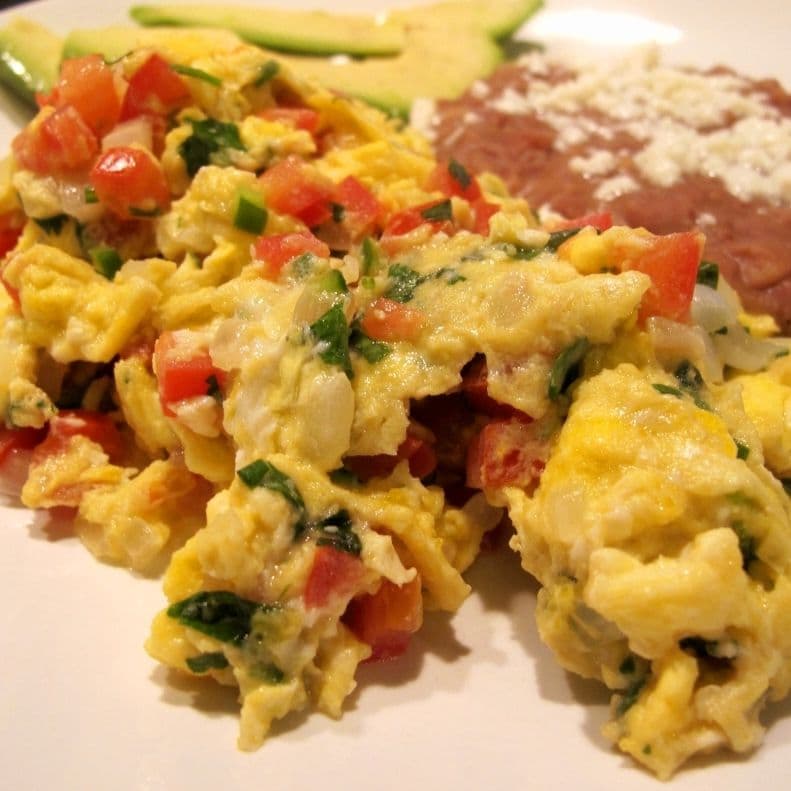 Huevos a la mexicana