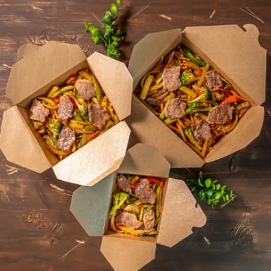Chop Suey con Carne de Res
