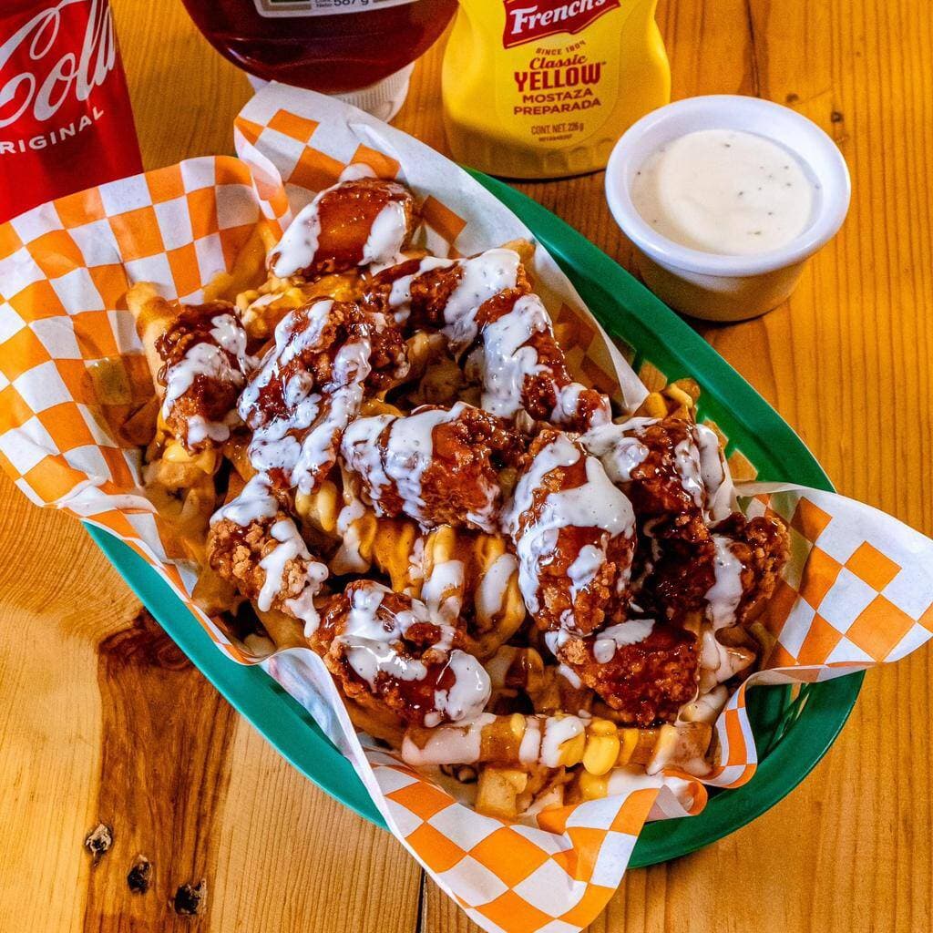 Papas Crispy Chicken Grandes