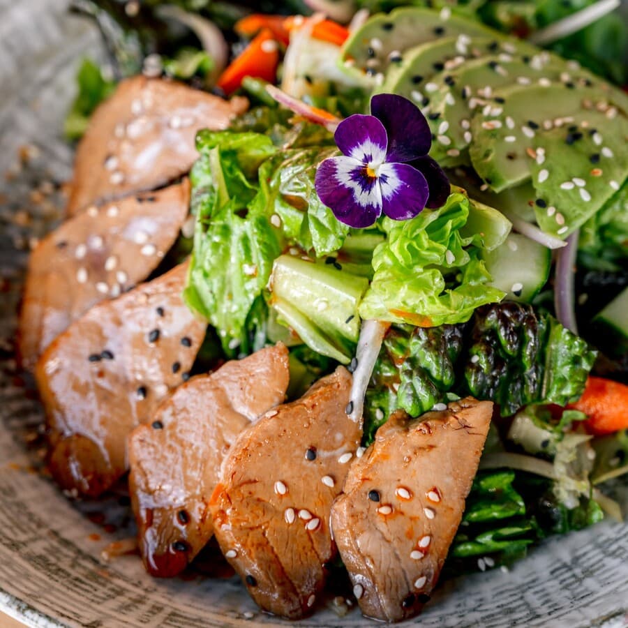 MAGURO SALAD