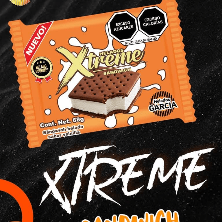 SANDWICH DE HELADO XTREME