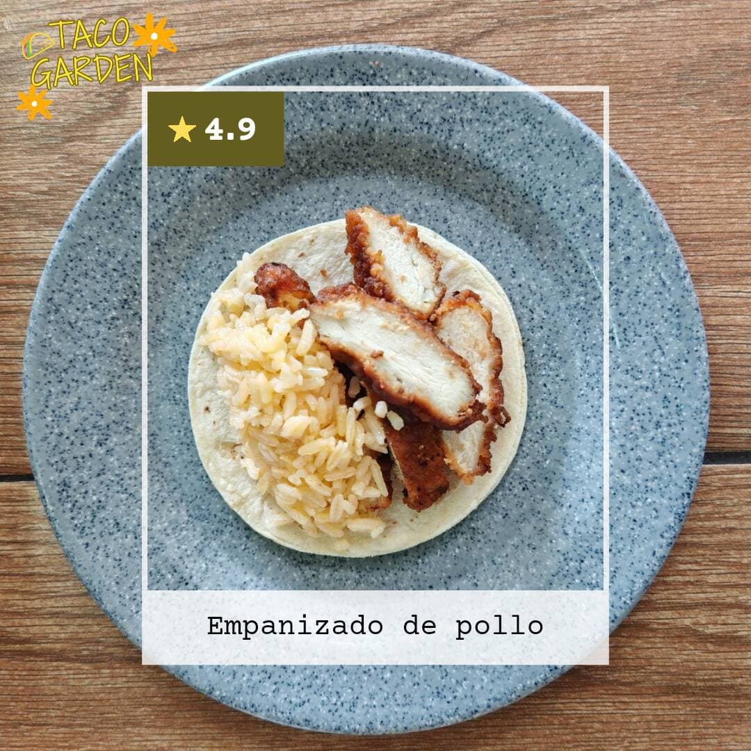 Taco de Pollo Empanizado