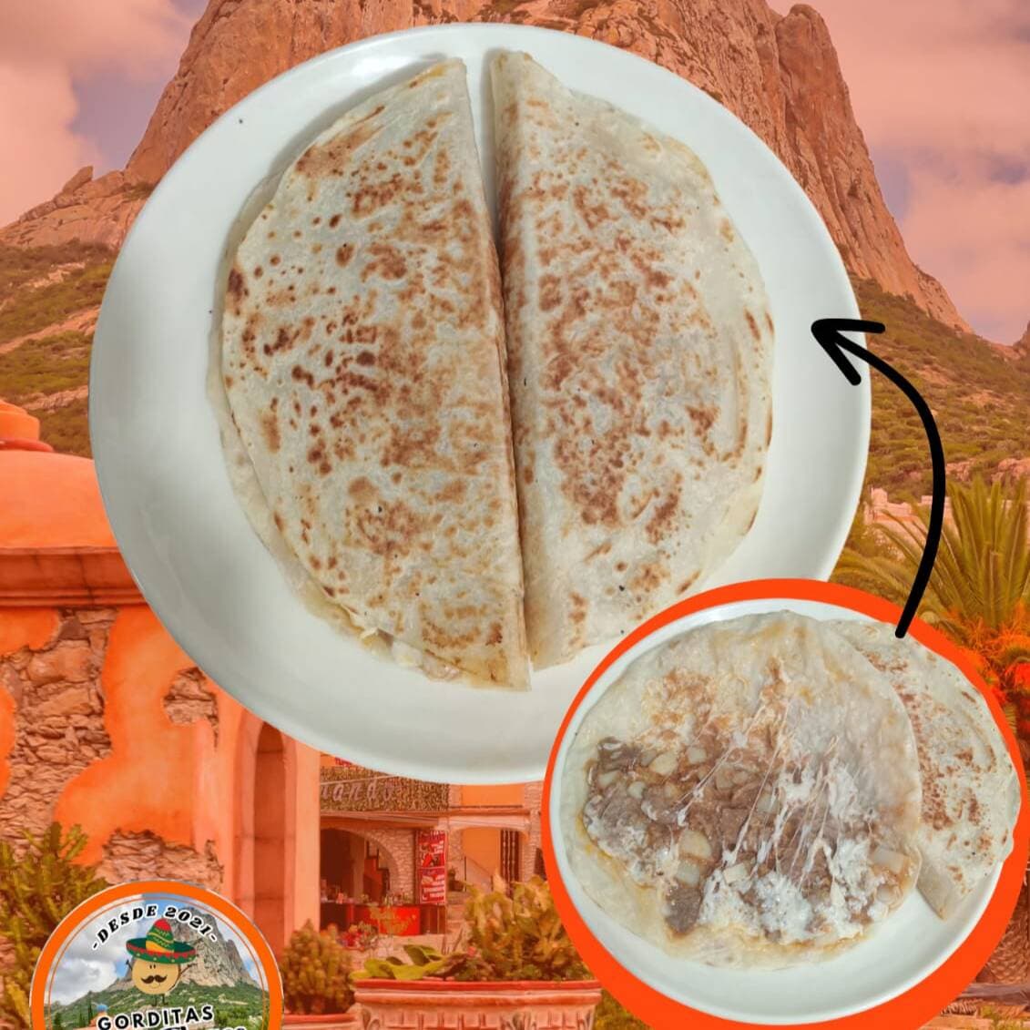 Quesadilla de Harina (Pieza)
